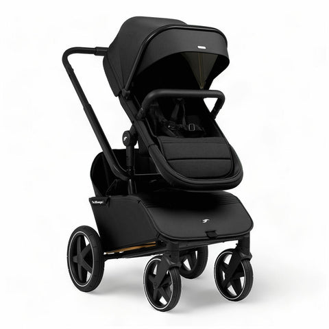The Jiffle Wagon 6 in 1 Stroller Black