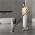 HOTO Flexi Cordless Electric Cleaning Brush 1443mm Extension Pole 8 Heads QWQJA08 — image 6