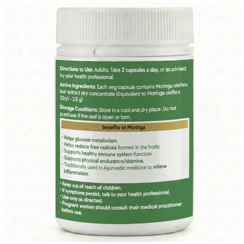 Mai Greens Moringa Leaf Extract Supplement 5000mg 240 Capsules — image 2