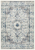 Rug Culture Evoke Medium White Polypropylene Rug 230x160cm - Power Loomed - EVO251WHI230X160