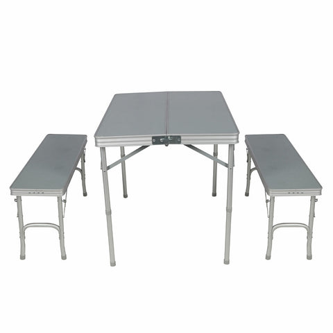 The Timber Ridge Table and Bench Combo
