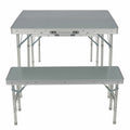 The Timber Ridge Table and Bench Combo
