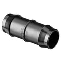 Pope 25mm Single Barbed Joiner Black 1000kPa Poly Irrigation Fitting