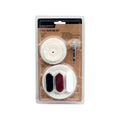 Craftright Buffing Kit - 7 Piece - Cotton Felt Pads - Polishing Tool - SuperSaverAU - view 2