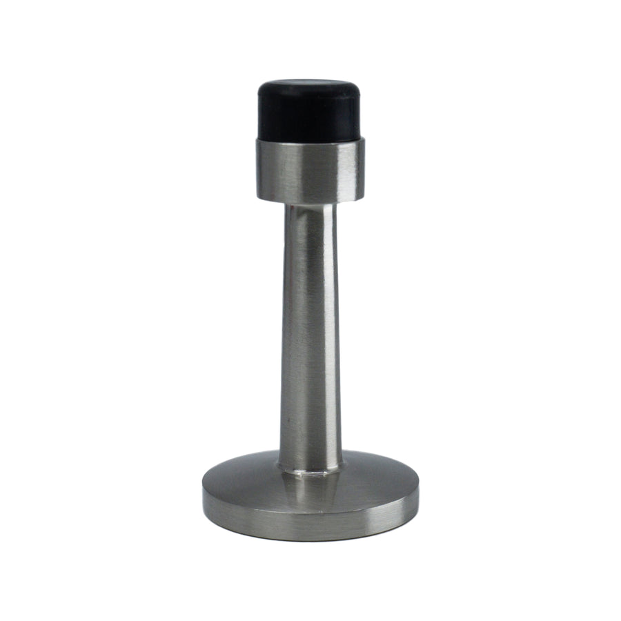 Adoored Satin Chrome Arrow Door Stop with Mounting Hardware