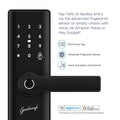 Gainsborough Liberty Smart Entrance Lock - Matte Black - 310mm x 115mm x 229mm - Advanced Security Features - SuperSaverAU - view 2