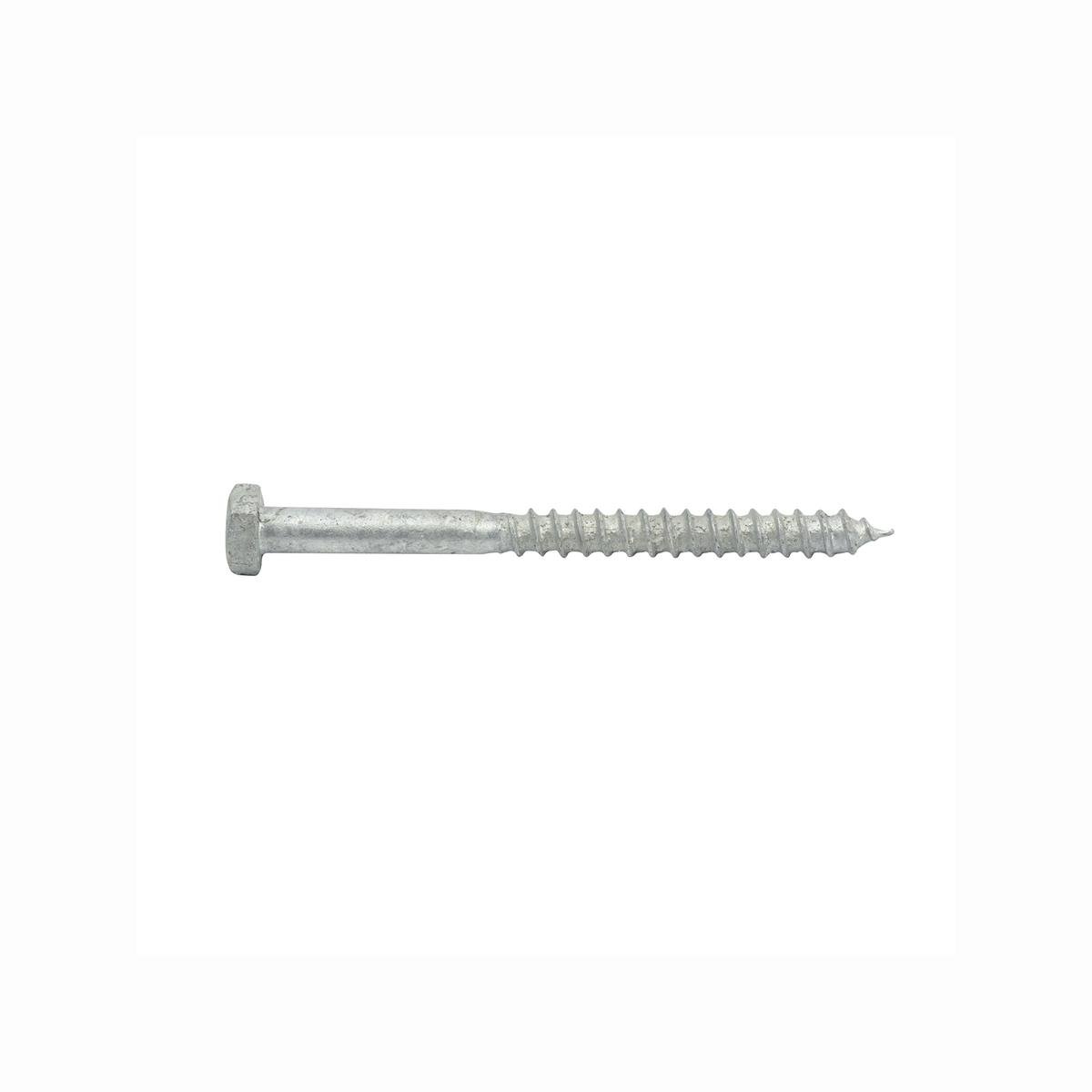Zenith M6 x 75mm Hot Dipped Galvanised Coach Screw - 4.6 Grade Steel - Corrosion Resistant - SuperSaverAU - view 1