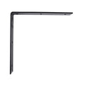 Carinya 300 x 300mm Black Powder Coated Steel Angle Bracket 40kg