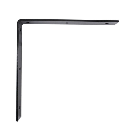 Carinya 300 x 300mm Black Powder Coated Steel Angle Bracket 40kg
