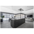 Schweigen 120cm Ceiling Cassette Rangehood - Black Glass, 3200m³/h, Single Motor - UM422G-12SEPAK