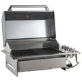 Smart Four Burner Drop-In LPG BBQ - 304 Stainless Steel, Slimline Hood, Blue LED Controls - 4000DGSL-SS