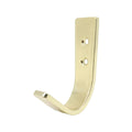 Adoored Brushed Brass Nuvo Deco Hook - 25mm x 80mm x 50mm - Durable Design - SuperSaverAU - view 1
