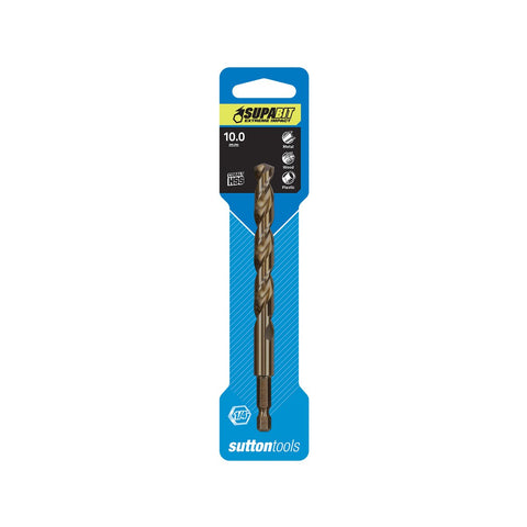 Sutton Tools 10mm Supabit Impact Drill Bit - HSS - Durable & Versatile - SuperSaverAU - view 1