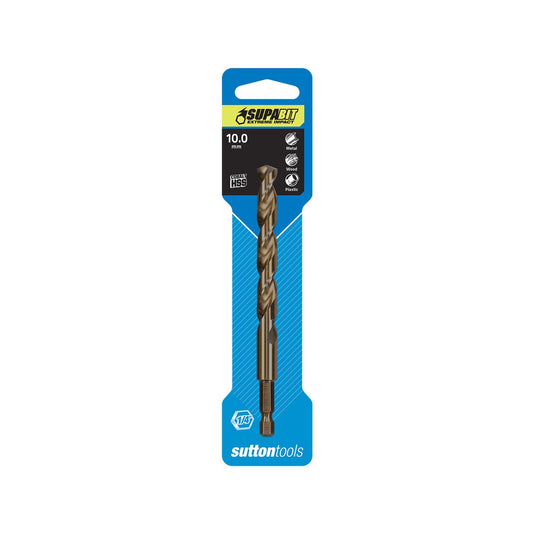 Sutton Tools 10mm Supabit Impact Drill Bit - HSS - Durable & Versatile