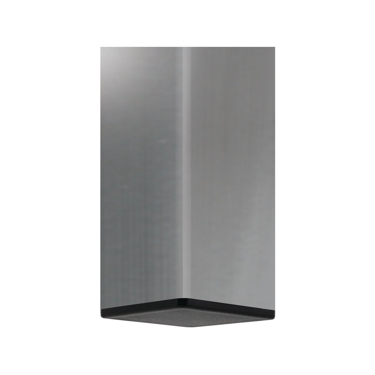Surface Gard Black Square Plastic Chair Tip 4 Pack - Easy Glide - 50mm - Plastic - Floor Protection - SuperSaverAU - view 2
