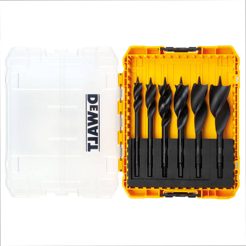 DeWALT EXTREME Tri Flute Spade Bit Set 6 Piece 100mm