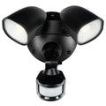 Brilliant 22W Frontier Smart LED Twin Flood Light 255mm x 190mm - Black - SuperSaverAU - view 2