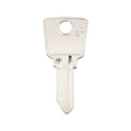 Ehi lw12r Silver Blank Key - Key Duplication - Nickel Plated Brass - SuperSaverAU - view 1