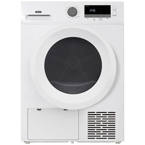 Mykin 10kg Heat Pump Dryer - 8 Star Energy Rating - 16 Programs - White - MHPD1000W