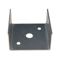 Australian Handyman Supplies 75mm Internal Fixing Post Bracket - Galvanised Steel - Easy Installation - Neat Finish - SuperSaverAU - view 2