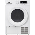 Mykin 8kg Front Load Washer and 8kg Heat Pump Dryer Package - White - 16 Drying Programs - MFLW800WMHPD800W