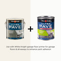 White Knight Ultra Pave Garage Floor Paint - 1L - Medium Grey - Heavy Duty - DuraTough Technology - SuperSaverAU - view 5