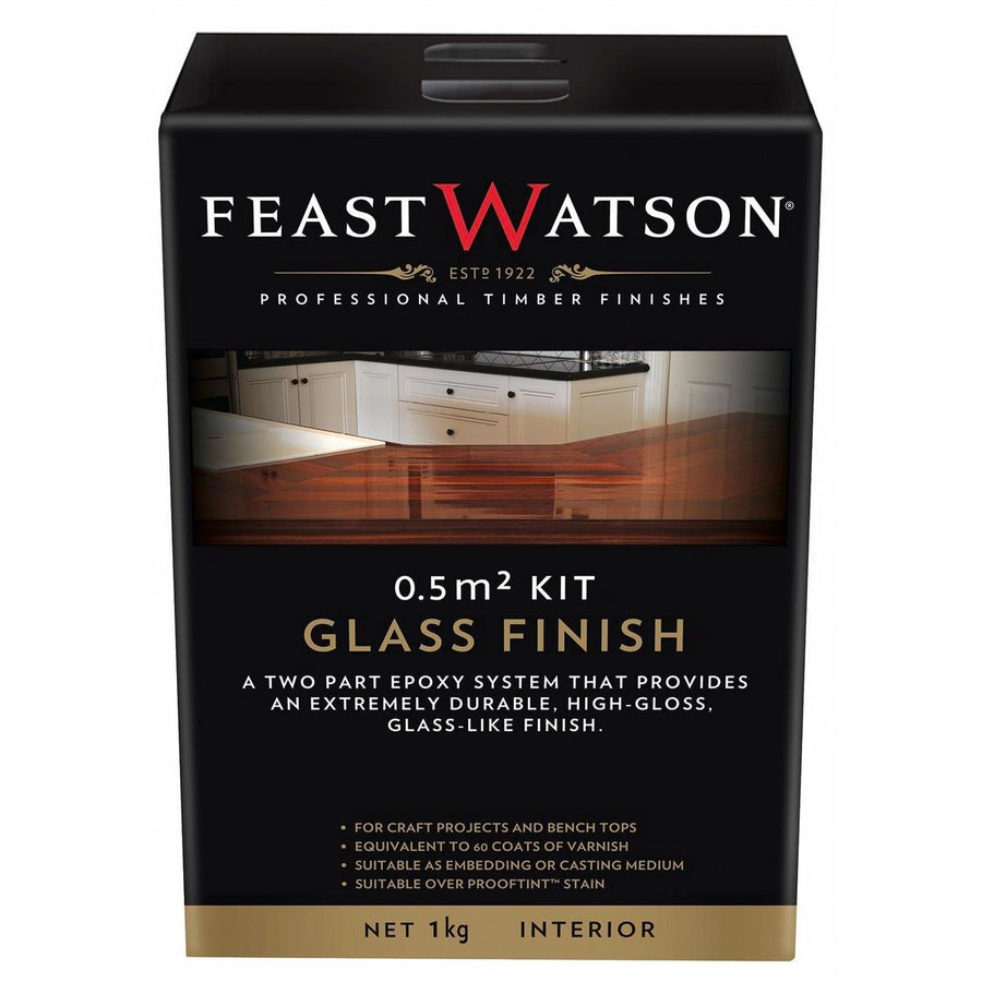 Feast Watson Glass Finish 0.5m Oil Based High Gloss Durable Coating - SuperSaverAU - view 1