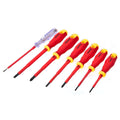 Trojan 7 Piece VDE Screwdriver Set - Insulated Handles - Red and Black - SuperSaverAU - view 3