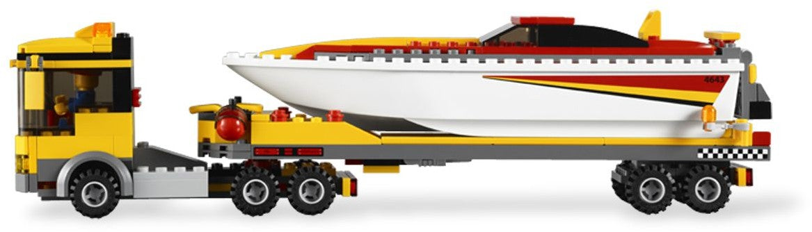 LEGO 4643 City Power Boat Transporter- Auzzi Store