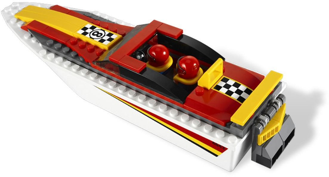 LEGO 4643 City Power Boat Transporter- Auzzi Store