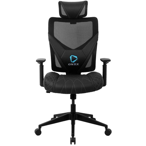 ONEX GE300 Breathable Ergonomic Gaming Chair Black - SuperSaverAU - view 1