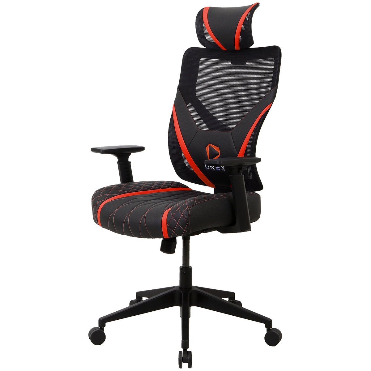 ONEX GE300 Breathable Ergonomic Gaming Chair Red - SuperSaverAU - view 2