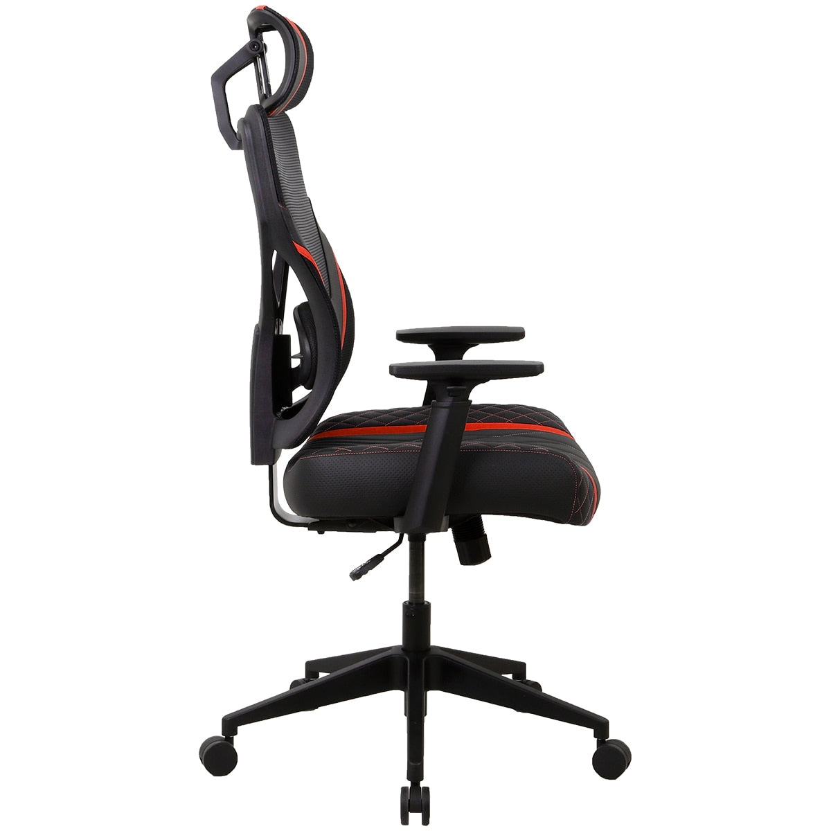 ONEX GE300 Breathable Ergonomic Gaming Chair Red - SuperSaverAU - view 5