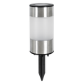 Click Byron Solar LED Pathway Bollard - 210mm - Stainless Steel - Outdoor Use - SuperSaverAU - view 1