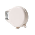 Sunfresh Single Line Retractable Clothesline, 15m Line, Wall-to-Wall, White