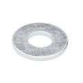 Zenith 1/4" M6 Zinc Plated Steel Flat Washer - 100 Pack