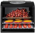 Sunbeam Food Lab Food Dehydrator with 6 Trays - 8 Temperature Settings - LCD Timer - Black - DT6000