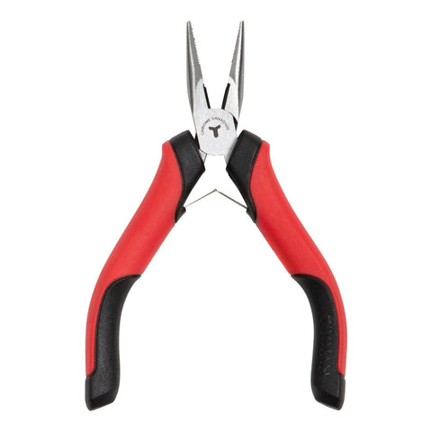 Trojan Mini Long Nose Plier - Chrome Vanadium - 56mm x 125mm - Red and Black - SuperSaverAU - view 2