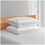 Hotel Grand 2 Pack Gel Fibre Pillows Medium Firm Support 50mm Gusset Washable — image 7