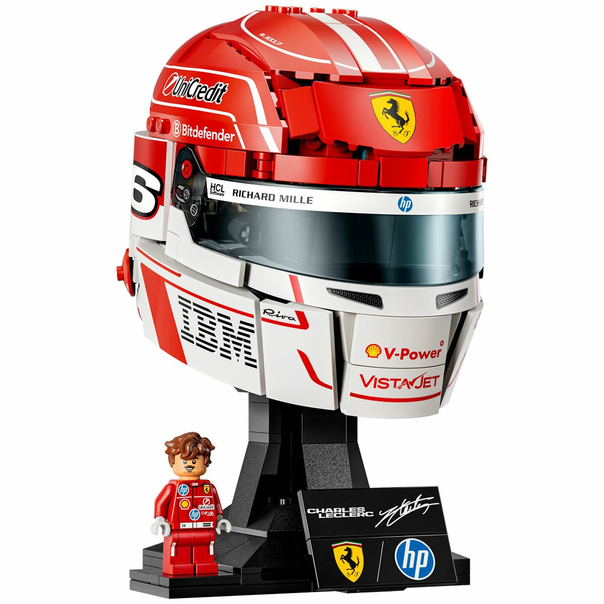 LEGO Editions Scuderia Ferrari HP Charles Leclerc Helmet 43014