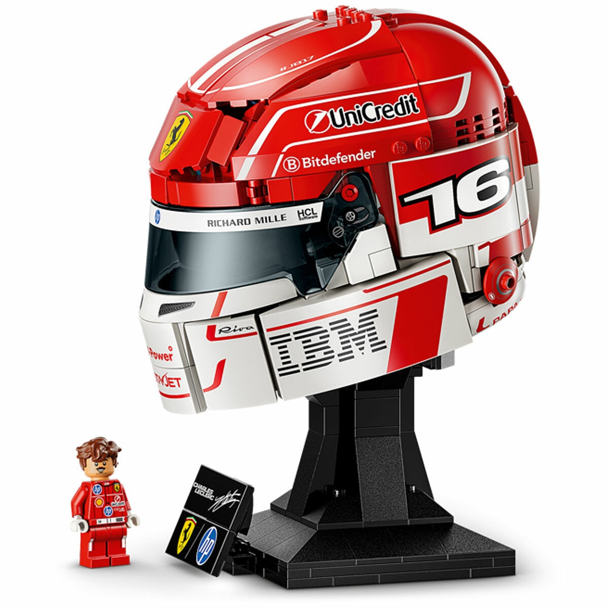 LEGO Editions Scuderia Ferrari HP Charles Leclerc Helmet 43014