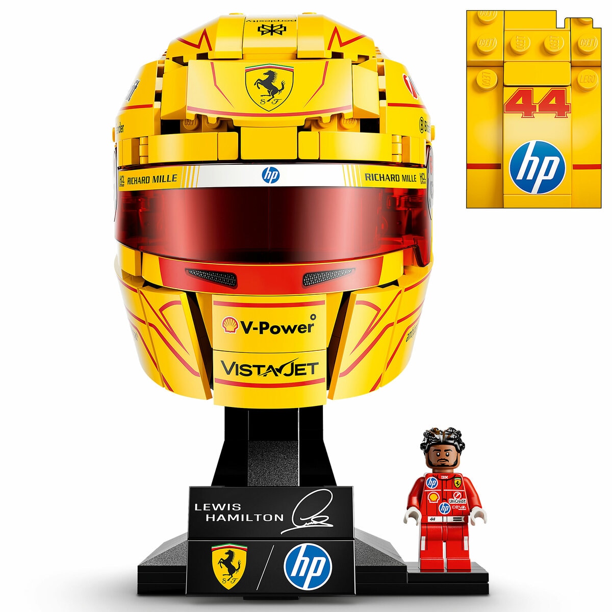 LEGO Editions Scuderia Ferrari HP Lewis Hamilton Helmet 43022