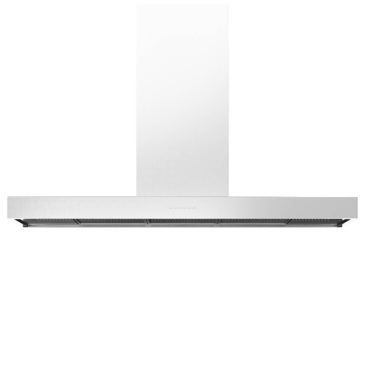 ILVE 120cm wall mounted canopy rangehood - stainless steel, touch and remote control, 4 speeds - AGK120SS