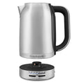 KitchenAid 1.7L Kettle - Stainless Steel, 2000W, Variable Temperature Control, 360 Degree Base - 5KEK1701ASX