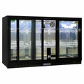Rhino 330L Three Sliding Door Beverage Centre - Black, Frost Free, 8 Star Energy Rating - SG3S-B