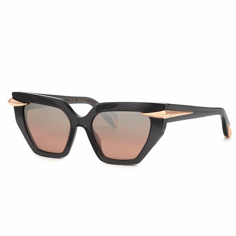 Roberto Cavalli Women's 54mm Sunglasses Pink Mirror Lens Geometric SRC001M