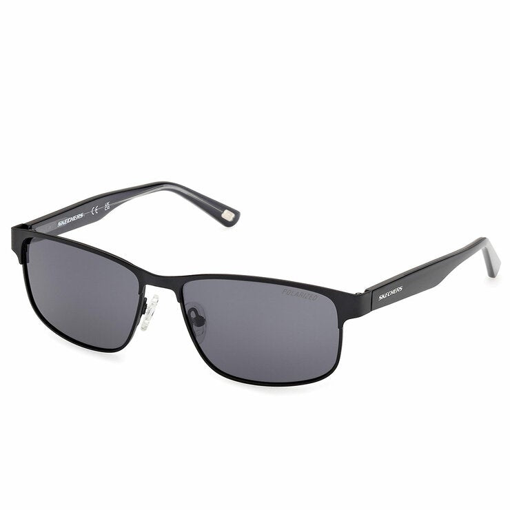 Skechers Men's Metal Shades SE00046 Everyday Rectangle Frame 140mm Temples — image 2