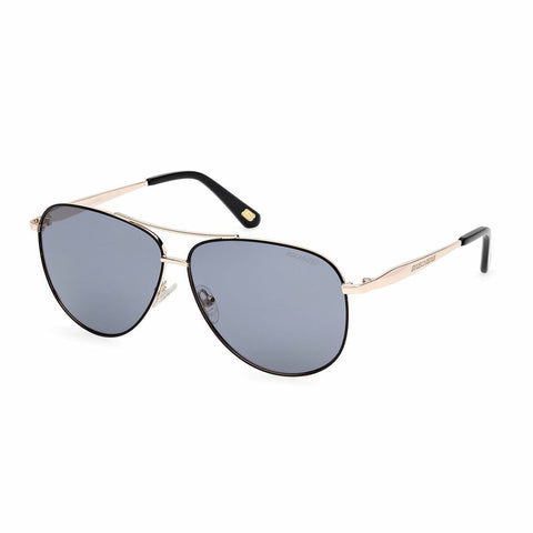 Skechers 59mm Metal Aviator Sunglasses Lightweight Frame Women's SE00037