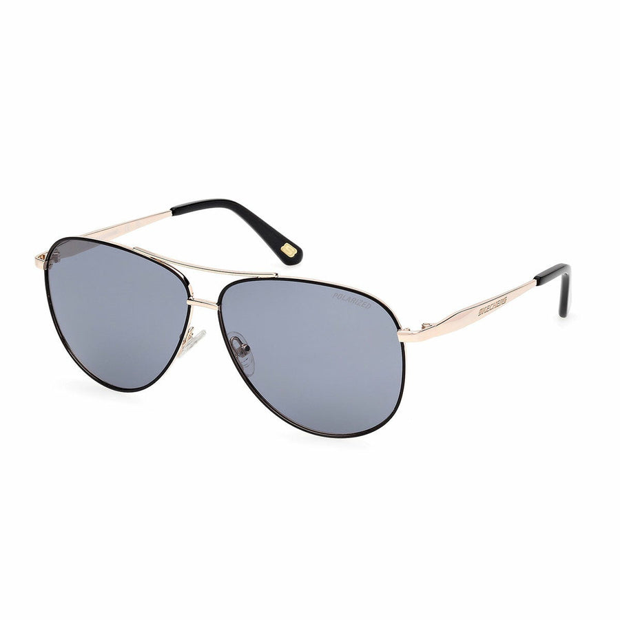 Skechers 59mm Metal Aviator Sunglasses Lightweight Frame Women's SE00037