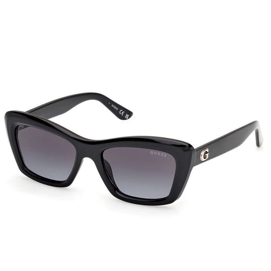 Guess GU00195 Acetate Sunglasses Rectangular Gradient Lens Women's